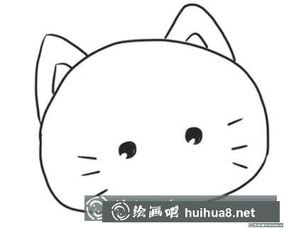 簡(jiǎn)筆畫教程：小貓?jiān)趺蠢L制