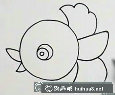 教你畫一只小黃鳥