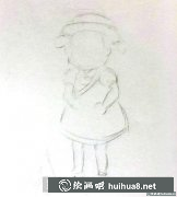 彩鉛漫畫(huà)教程龍貓小梅畫(huà)法