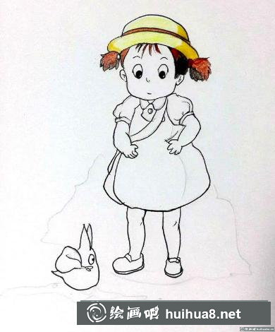 小梅的畫法