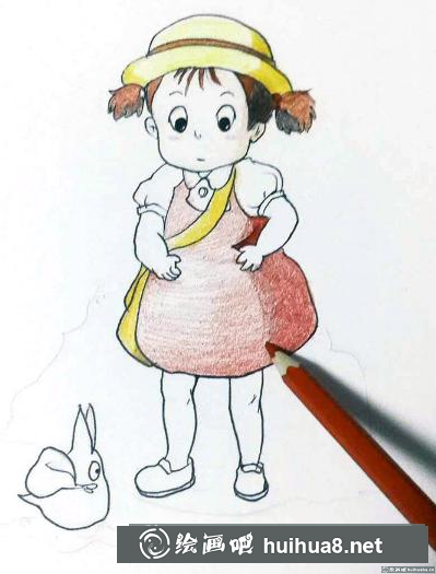 小梅的畫法