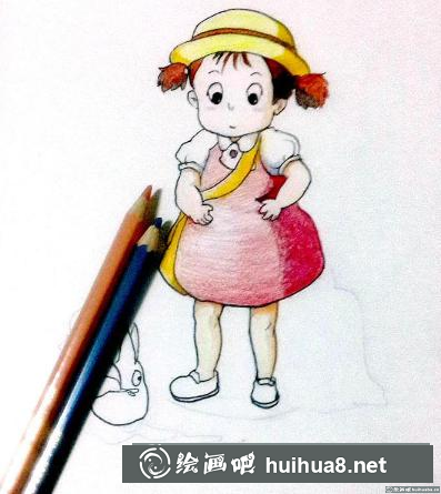 小梅的畫法