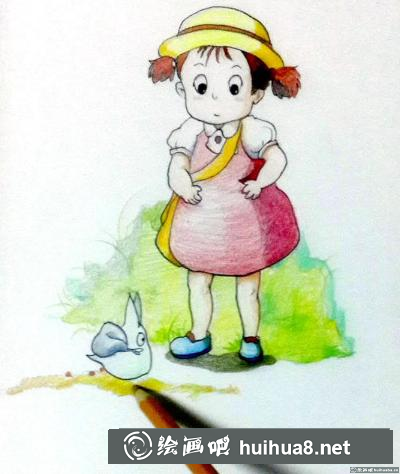 小梅的畫法