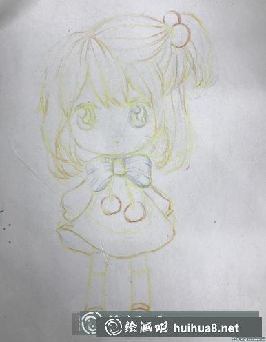 Q版漫畫女孩