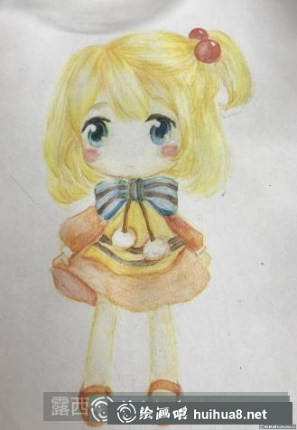 Q版漫畫女孩