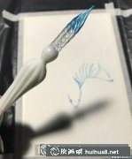 鋼筆畫(huà)斗魚(yú)繪制教程