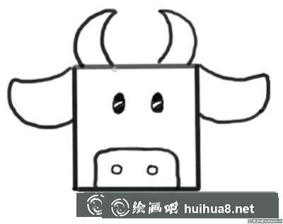 簡筆畫奶牛四肢