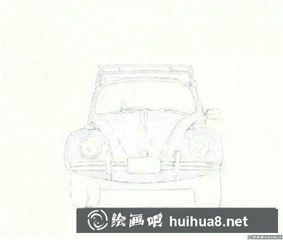 小汽車彩鉛