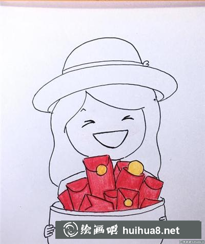 人物彩鉛