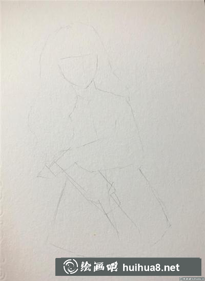 人物彩鉛