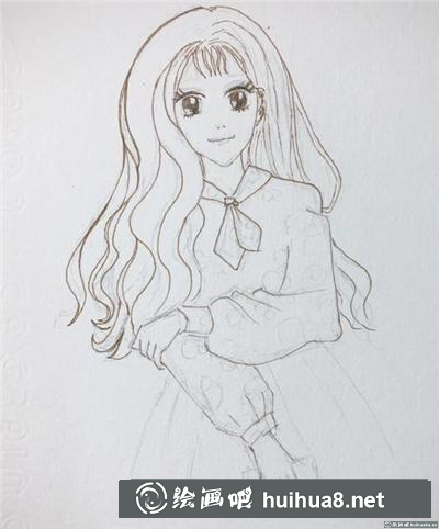 人物彩鉛