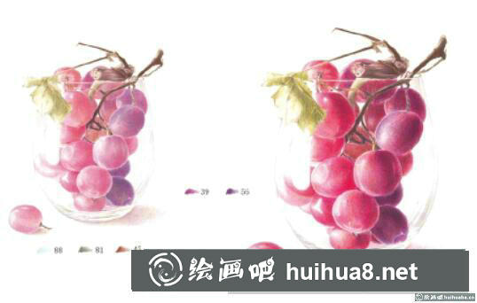 怎么畫葡萄