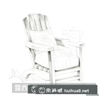 彩鉛畫椅子步驟