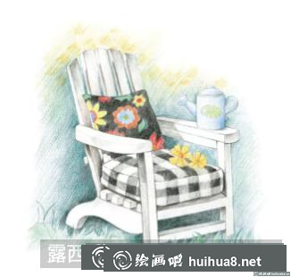 彩鉛畫椅子步驟