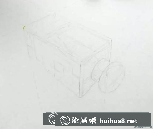 彩鉛畫香水瓶