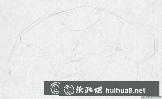 鋼筆畫鵝卵石