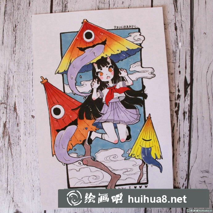 怪誕風(fēng)格插畫之四