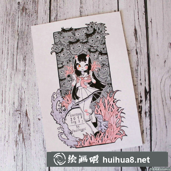 怪誕風(fēng)格插畫之五