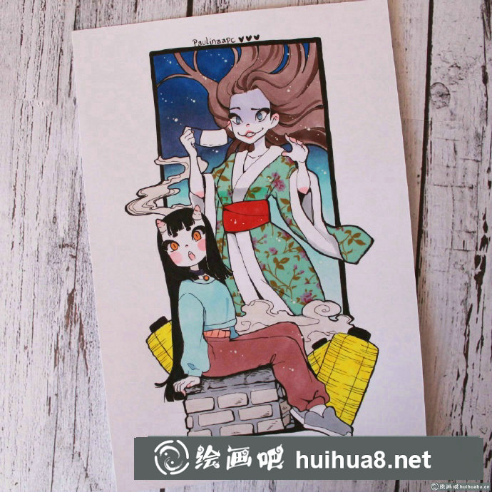 怪誕風(fēng)格插畫之六