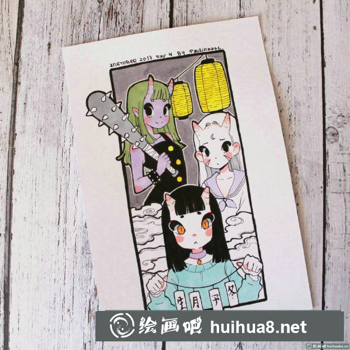 怪誕風(fēng)格插畫之八