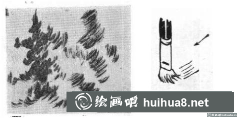 水粉畫用筆方法