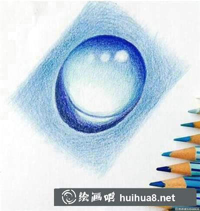 水滴彩鉛