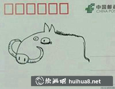 怎么畫兒童畫野豬