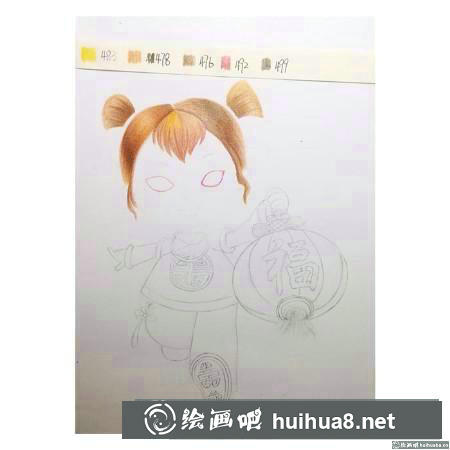 彩鉛畫(huà)教程
