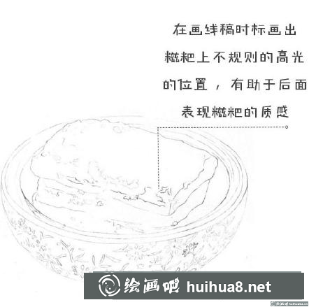 美味糍粑彩鉛畫教程