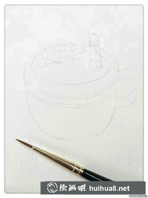 與眾不同的杯子插畫