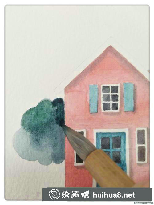 小房子插畫