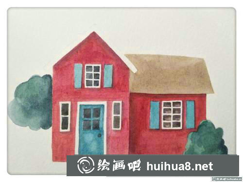 小房子插畫