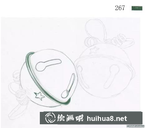 彩鉛畫鈴鐺