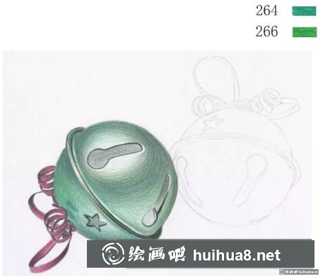 彩鉛畫鈴鐺