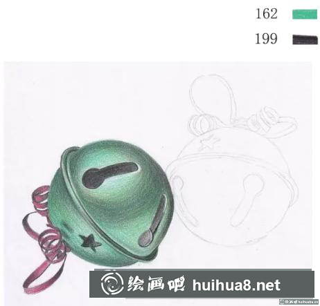 彩鉛畫鈴鐺