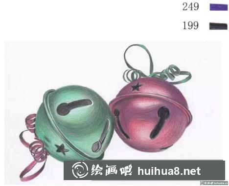 彩鉛畫鈴鐺