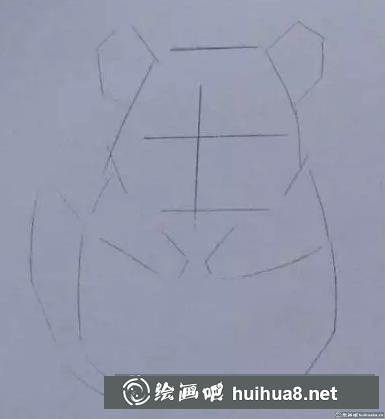 彩鉛畫龍貓
