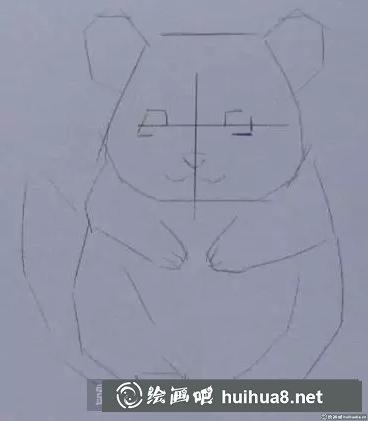 彩鉛畫龍貓