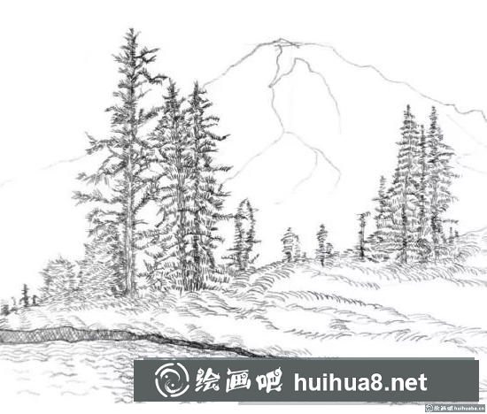 速寫山川河流