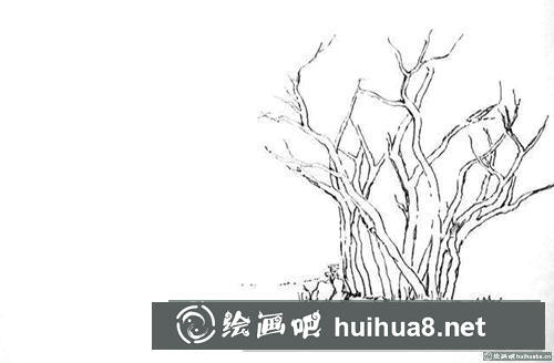 速寫樹(shù)的畫(huà)法