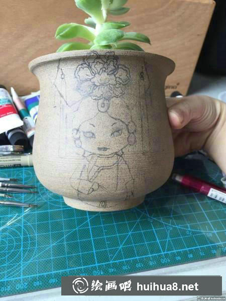 丙烯畫教程