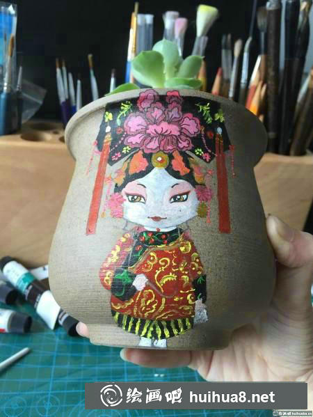 丙烯畫教程