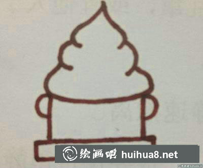 怎么畫兒童畫圣誕老人