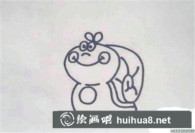 怎么畫兒童畫蝸牛