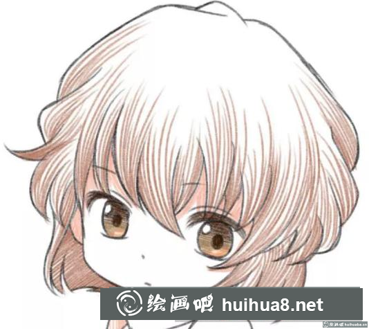 Q版短發(fā)女孩