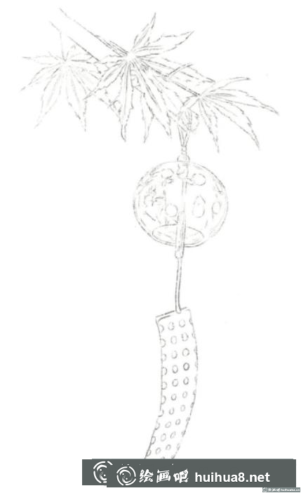 怎么畫風鈴