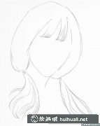 人物素描雙馬尾小姐姐繪畫(huà)教程