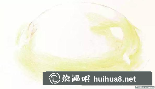 彩鉛畫蛋黃