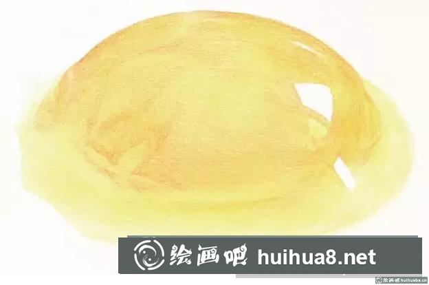 彩鉛畫蛋黃