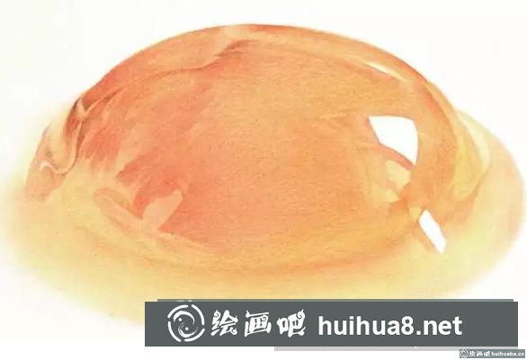 彩鉛畫蛋黃